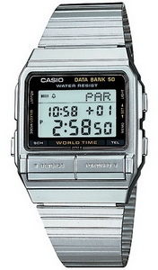 Casio Data Bank, DB-520A-1A,DB-520A-1A,DB-520A-1,DB-520A-1D,DB-520A, นาฬิกา casio, casio, นาฬิกาสีทอง