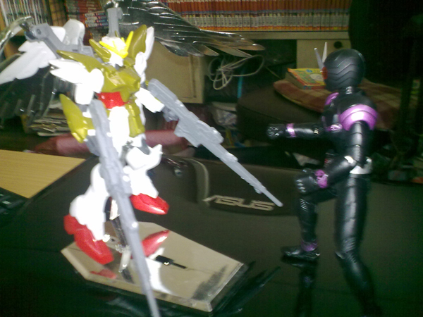 Kamen Rider Joker VS Gundam Wing Zero Custom