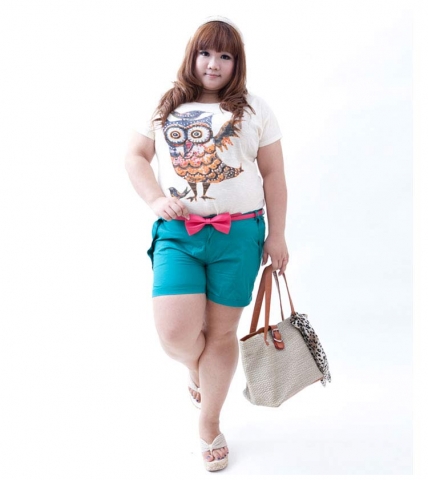 เสื้อผ้าเสื้อยืดคนอ้วน