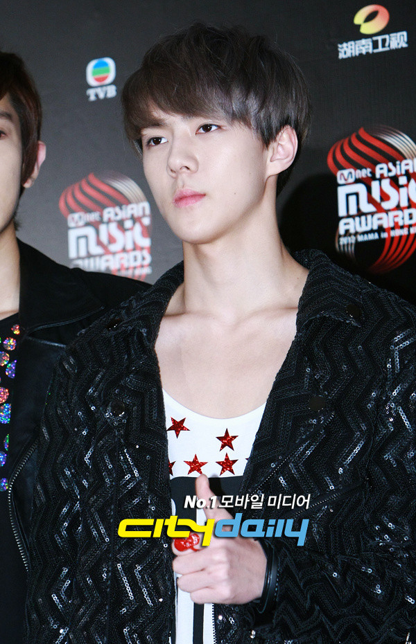 [Pic] 121130 Sehun @ MAMA 2012