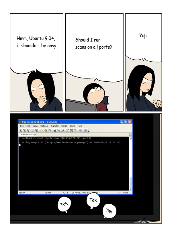 40201 [Comic] SNSD in Hacking Contest