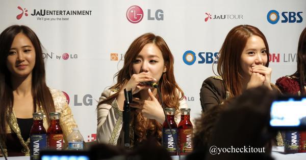 YulTi @ SBS Super Concert SNSD fanmeet 