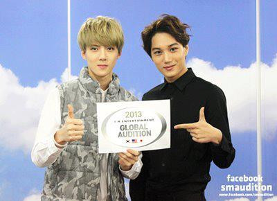 [Pic OFFICIAL] SM audition facebook : Sehun Kai