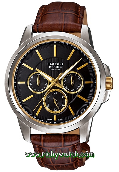 นาฬิกา Casio Beside BEM-307BL-1A2V