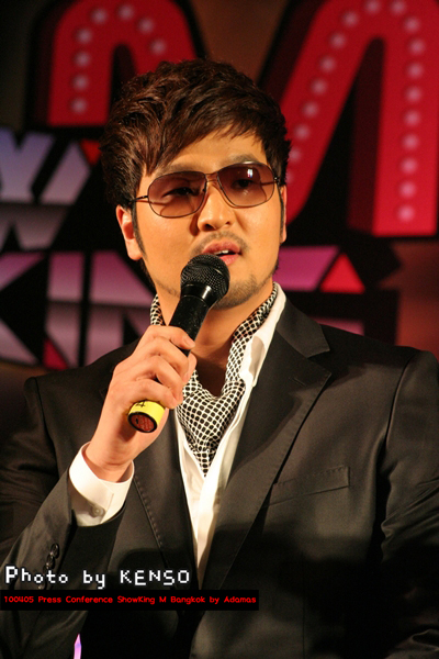 100405 Kim Tae Woo(김태우) Press Con. SHOW M KING 7