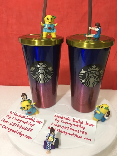 Starbucks USA Limited Cold Cup 16oz สีเขียวประกายม่วงรุ้งวาวสวยมากๆคล้ายสีปีกแมลงทับ หายากไม่มีในไทย