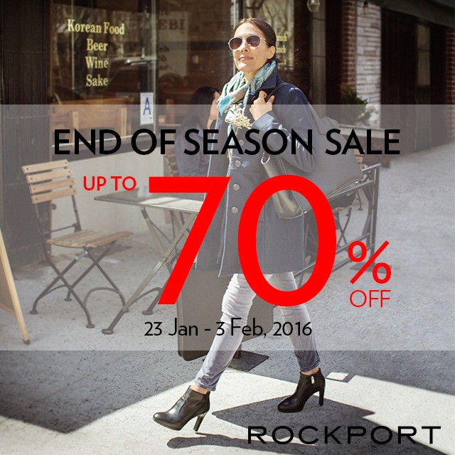 โปรโมชั่น ROCK PORT End Of Season Sale ลดสูงสุด 70%