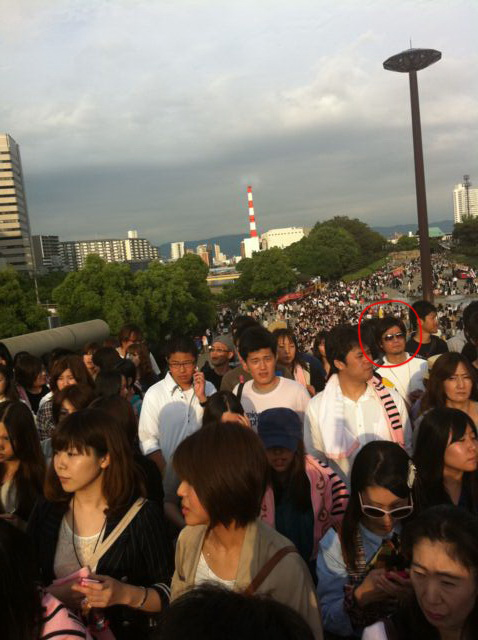 ถ่ายติด เออิจิโร โอดะ ด้วยยย!