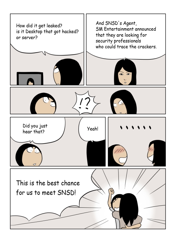 r0002 [Comic] SNSD in Hacking Contest