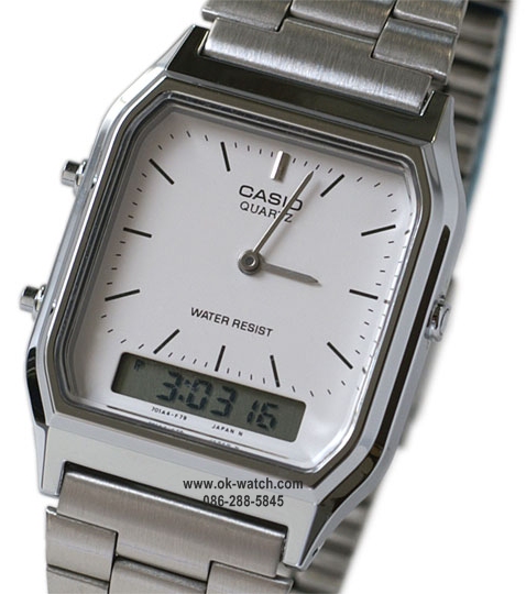 Casio , Active Dial , Silver Tone , AQ-230A , AQ-230A-1 , AQ-230A-7 , AQ-230A-1D , AQ-230A-7B , AQ-230A-7D , AQ-230A-1DM , AQ-230A-7BM , AQ-230A-7DM