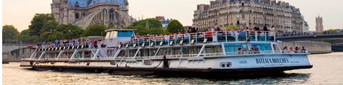 ล่องเรือบาโตมุช (Bateaux Mouches River Cruise) 