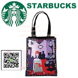STARBUCKS ANNA SUI collaborator bagของแท้ By Cherrynatshop