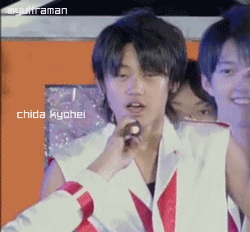 จิดะตัวเพรียวๆ ตามด้วย น้องโชตัวอ้วน อิอิ