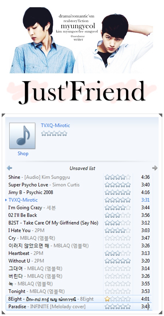 music to Just'Friend 