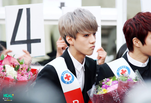 [Pic] 121202 EXO-K @ Red Cross Youth