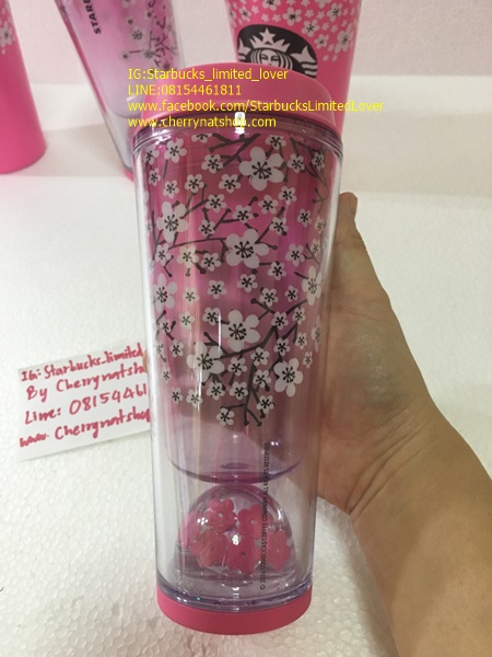 Starbucks Taiwan whith stainless steel tumblers with Pom Pom By Cherrynatshop
