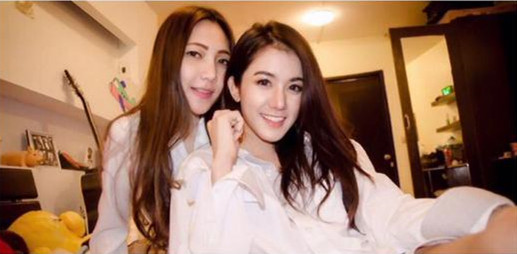 สองสาวคู่จิ้น สวยอย่างกับนางฟ้า ทำเอาหนุ่มๆ ต้องหลงรัก