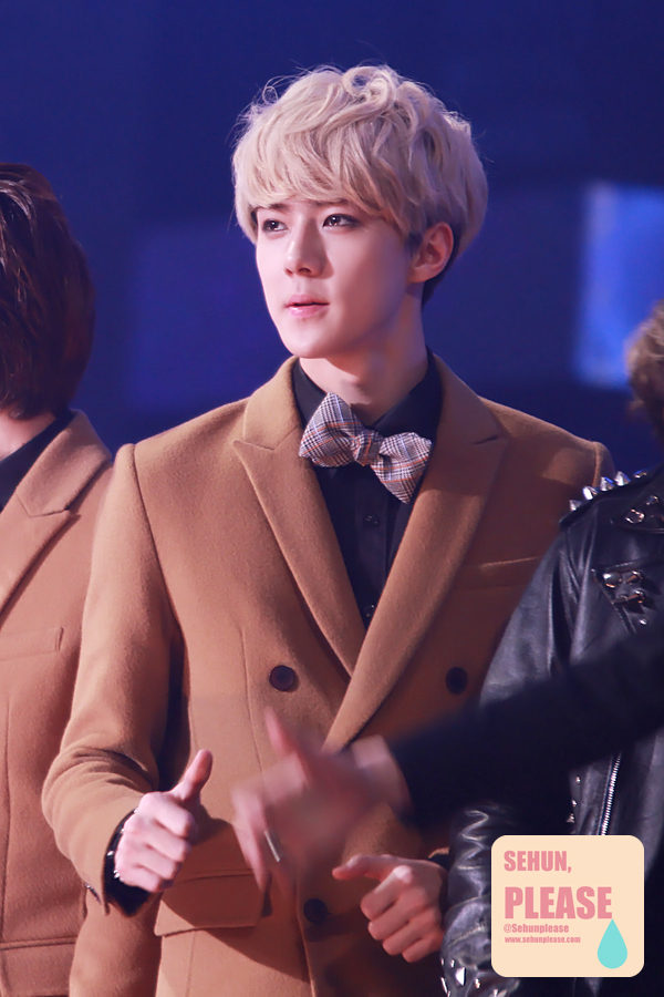 [Pic] 130131 Sehun - Seoul Music Awards [Sehun Please] 2P
