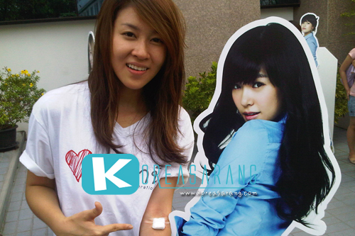 SOSHIFANCLUB Blood Donation's Day 01-08-10:Cheer