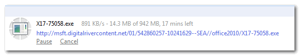 โหลดไฟล์ขนาด 942MB สดๆ ไม่ใช้ตัวช่วย