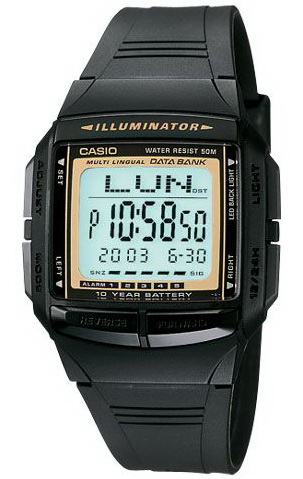 นาฬิกา Casio Data bank รุ่น DB-36-9AVDF, DB-36-9AVDF, DB-36-9A, DB-36-9AVDFDB-36-9AV, DB-36-9, DB-36-9AVDF, DB-36