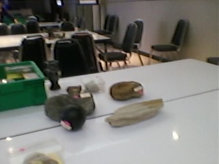 หินบางส่วนจากที่ทำ LAB โบราณคดี on upic.me