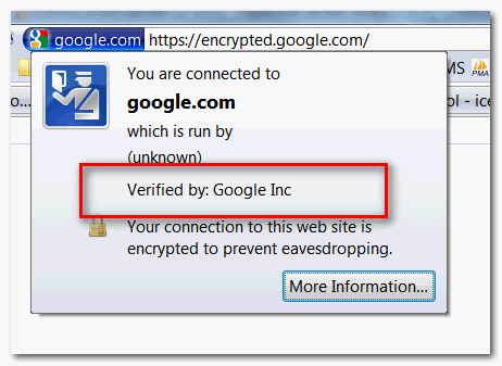 google เป็น CA เองเลยเหรอเนี่ย