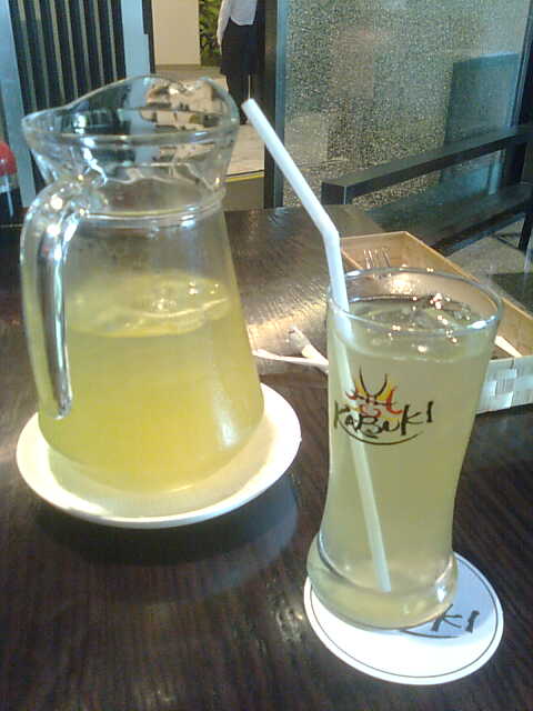 Imho, this is the best restaurant green tea in bangkok