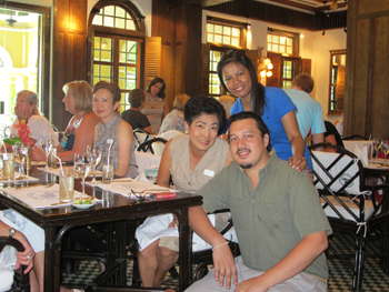 Phuket International Women’s Club monthly meeting at Blue Elephant Restaurant on 20th October 2011 