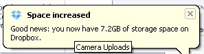 ข่าวดีจาก Dropbox อิอิอิ