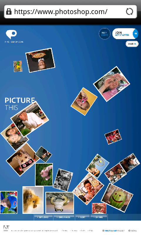 Flash test on Nexus One photoshop.com แอบช้ามากๆเลย