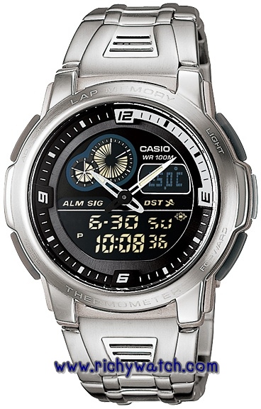 Casio standard Analog - Digital AQF-102WD-1BVDF