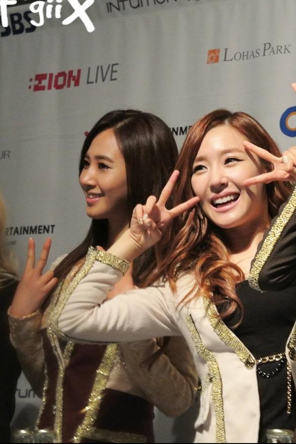 YulTi @ SBS Super Concert SNSD fanmeet 