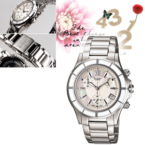นาฬิกา Casio Sheen Cruise Line รุ่น SHE-5516D-7A