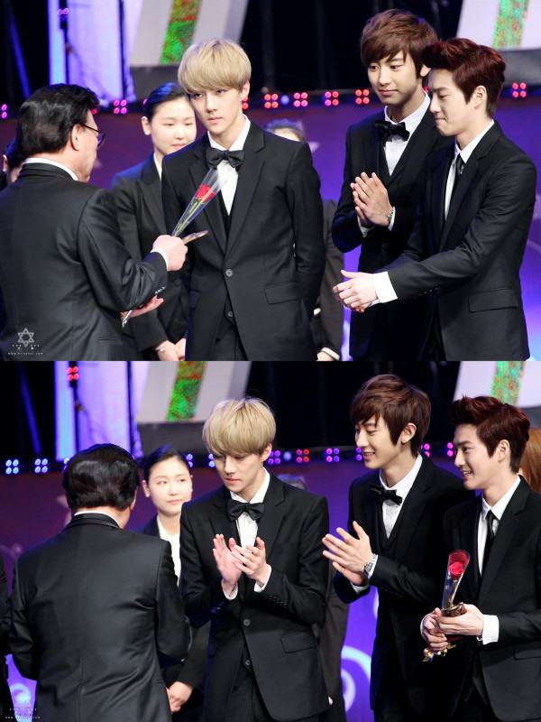 [Pic] 121128 EXO-K at The 19th Korean Entertainment Awards