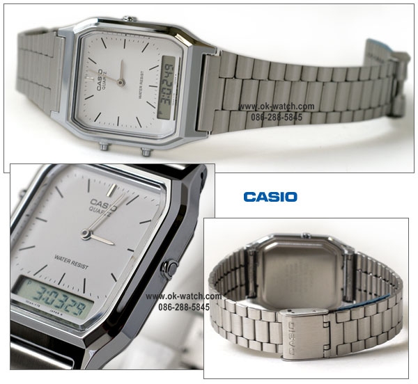 Casio , Active Dial , Silver Tone , AQ-230A , AQ-230A-1 , AQ-230A-7 , AQ-230A-1D , AQ-230A-7B , AQ-230A-7D , AQ-230A-1DM , AQ-230A-7BM , AQ-230A-7DM
