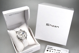 Casio, Sheen, Cruise Line, SHE-5512SG-7A, นาฬิกา, นาฬิกาข้อมือ, นาฬิกา Casio, Casio Sheen, SHE-5512, SHE-5512SG, SHE-5511SG-7A, SHE-5512SG-7ADR, นาฬิกาข้อมือผู้หญิง