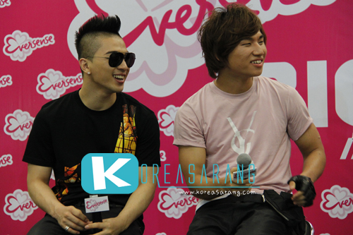 BIGBANG in Thailand 09-09-10: Tae Yang,Dae Sung