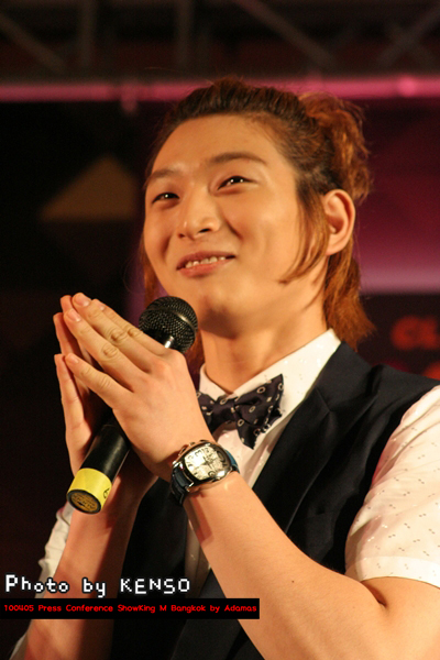 100405 2AM Press Con. SHOW M KING 4 JinWoon