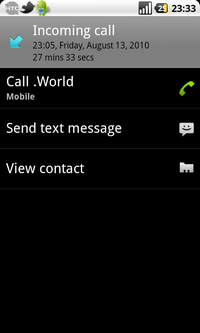 สายที่ไม่คาดคิดว่าจะโทรมา