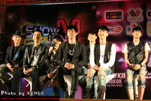 100405 ZE:A(제국의아이들) Press Con. SHOW M KING 1