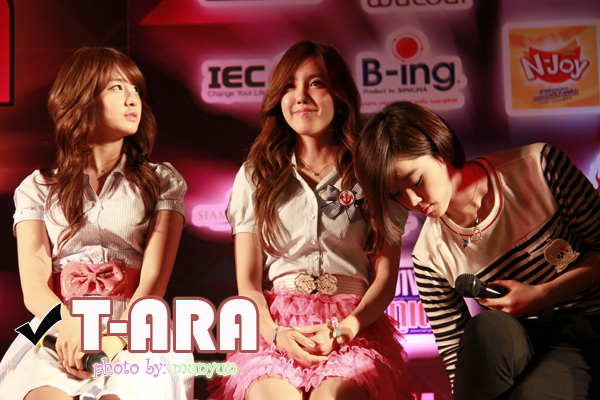 T-ARA in Thailand 05-04-10:Jiyeon,Hyomin,Eunjeong