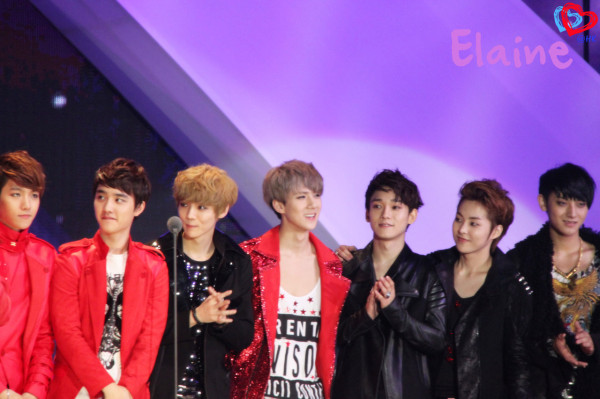 [Pic] 121130 EXO at MAMA 2012  
