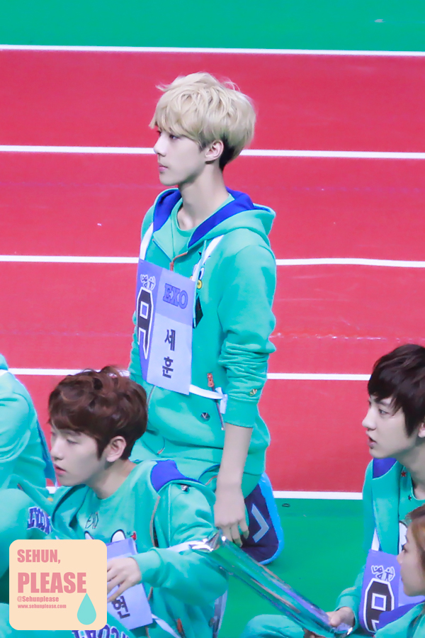 [Pic] 130128 Sehun - Idol Star Olympic [Sehun Please] 4P