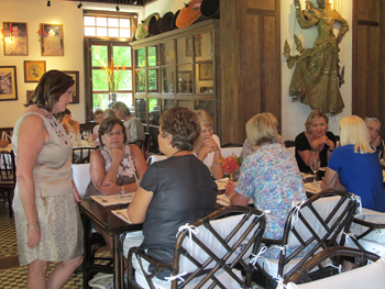 Phuket International Women’s Club monthly meeting at Blue Elephant Restaurant on 20th October 2011 