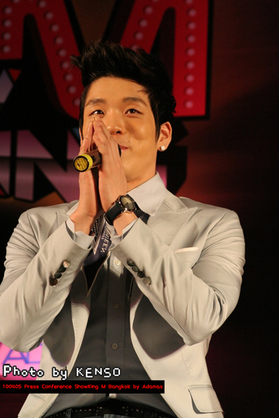 100405 2AM Press Con. SHOW M KING 13 ChangMin