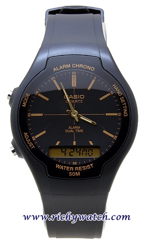Casio standard Analog - Digital AW-90H-9EV