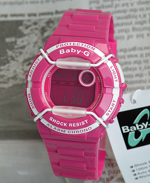 Casio , Baby-G , BGD-120 , BGD-120P , BGD-120P-4 , BGD-120P-4 , BGD-120P-4DR , casio baby-g, casio g-shock, baby-g, นาฬิกาสีชมพู, www.ok-watch.com