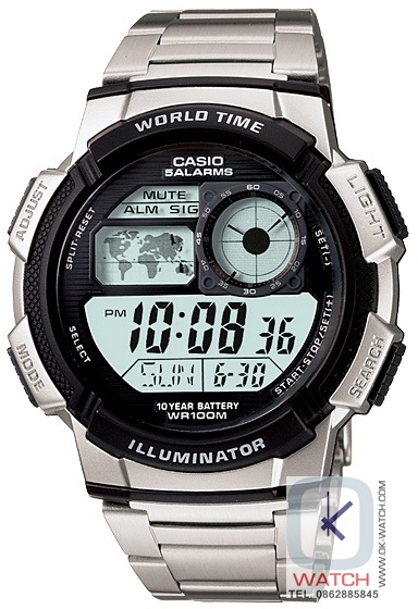 Casio standard 10 Year Battery AE-1000WD-1AVDF 