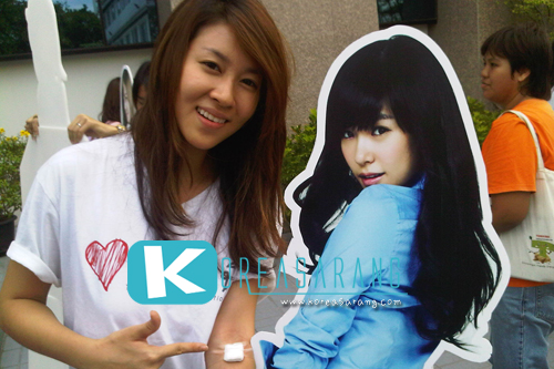 SOSHIFANCLUB Blood Donation's Day 01-08-10:Cheer